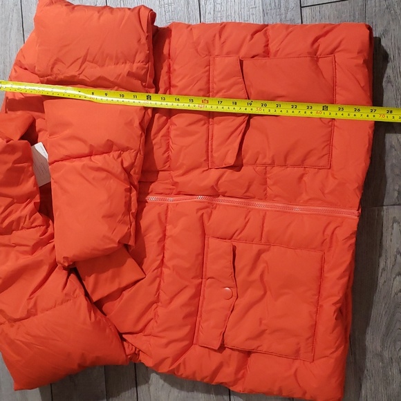 Men's heavy short puffer jacket- All in Motion, sz L - Picture 10 of 12